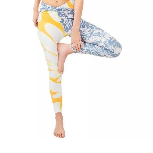 New Free People Movement Double Take printed Leggings size XS,S - Picture 2 of 13
